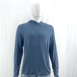 Men's Blue Long Sleeve Shirt